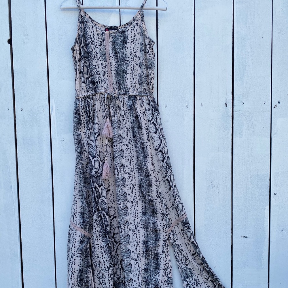 Boho summer dress with slits